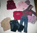 Lot de 11 vêtements hiver fille 4 ans