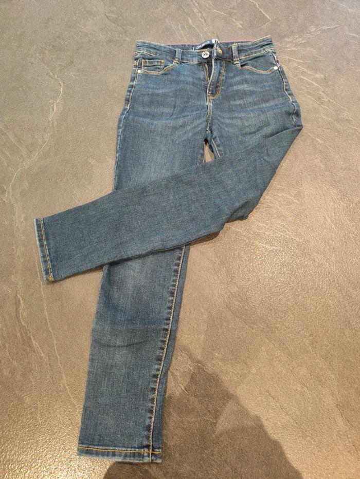 Jeans skinny bleu foncé Okaïdi 9 ans - photo numéro 1