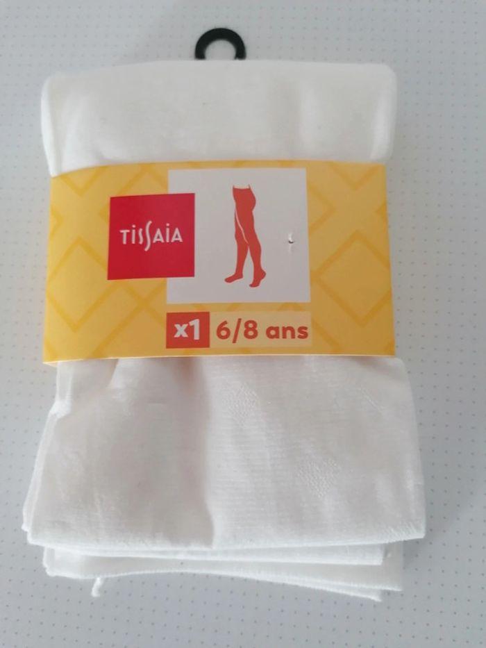 Collants fille taille 6-8ans neuf - photo numéro 1