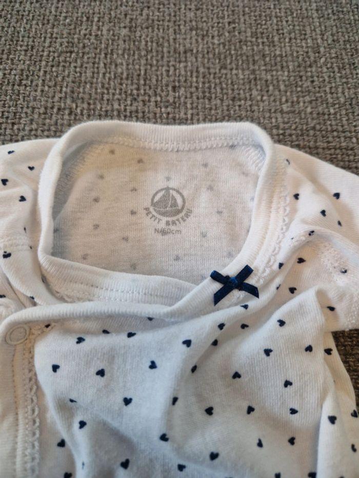 Body manches courtes Petit Bateau taille naissance - photo numéro 3