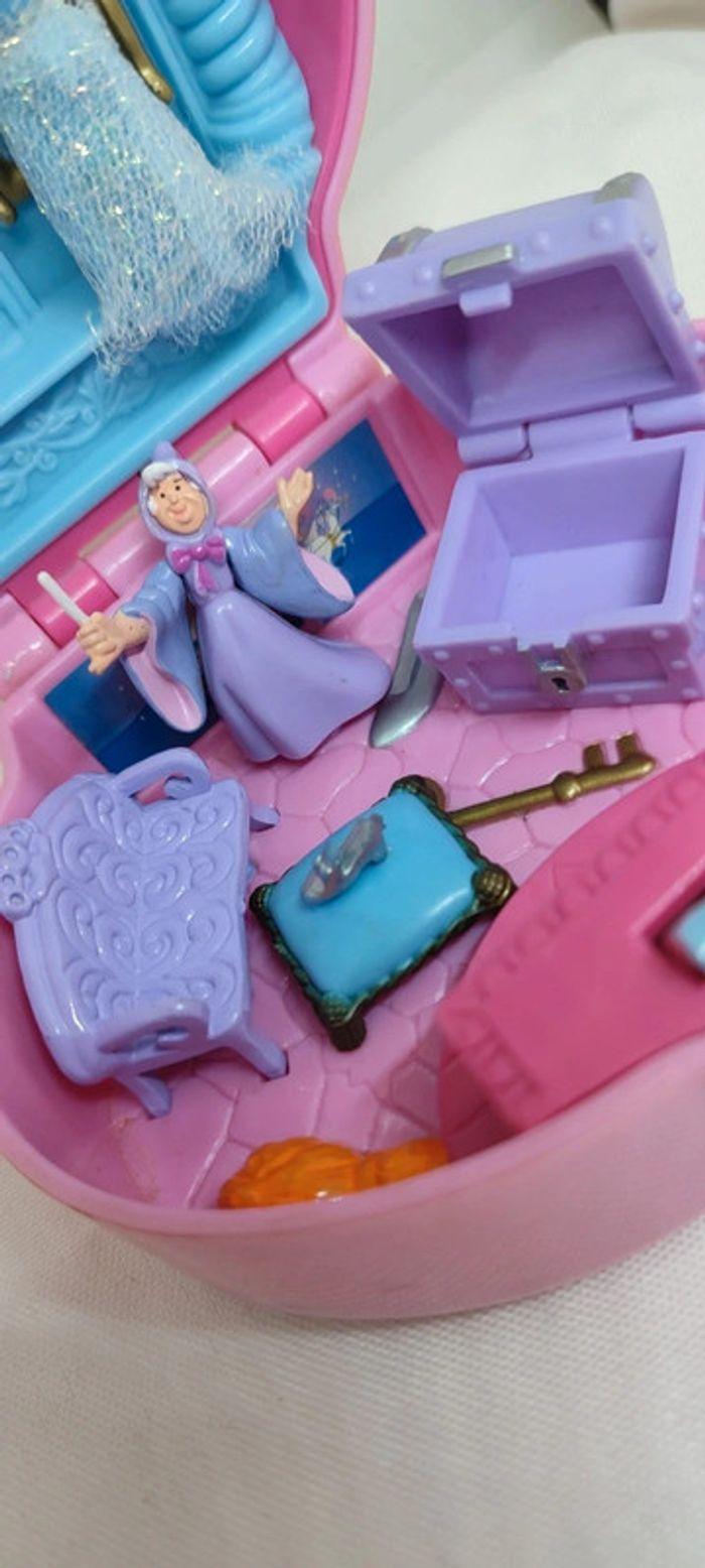 Disney cendrillon cinderella castle château princesse boîte coeur make UP mini collection polly - photo numéro 6