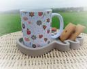 Lot tasse & plateau - Boisson chaude