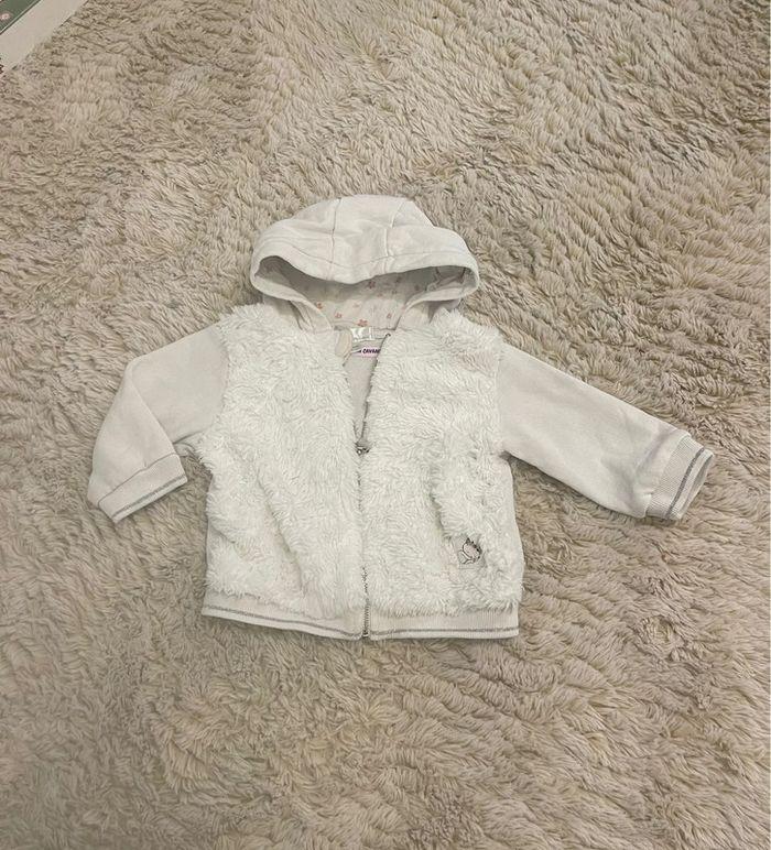 Gilet tout doux bébé fille Mes petits cailloux 24 mois - photo numéro 1