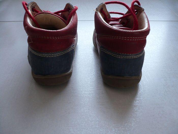 Chaussures bébé coloris rouge et bleu Catimini T23 - photo numéro 2