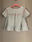 Bonpoint blouse Luna rayée 6 ans