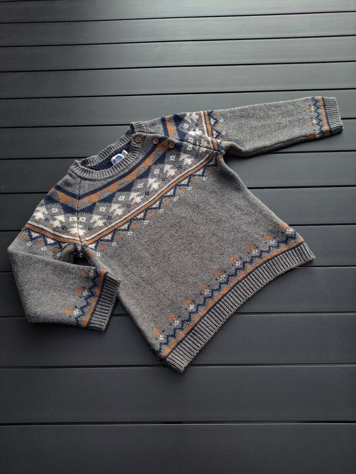 Pull d'hiver façon tricot - photo numéro 1