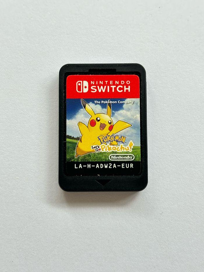 Jeu switch Pokémon pikachu - photo numéro 1