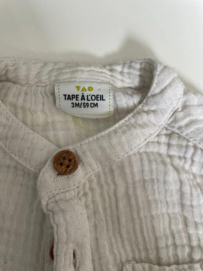 Chemise blanche tape à l’œil - photo numéro 2