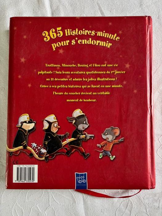 Livre enfant 365 histoires-minute pour s endormir - photo numéro 3