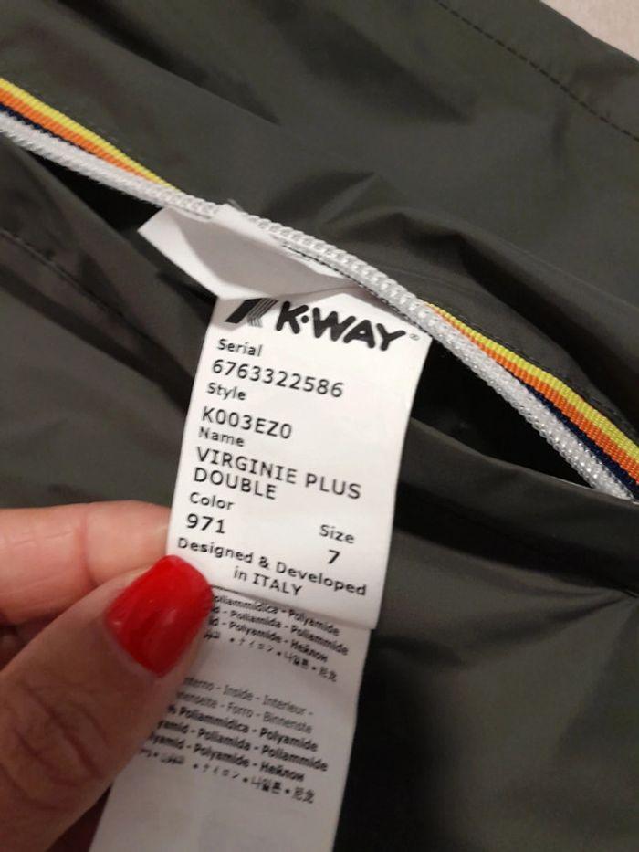 Imperméable K-way neuf réversible - photo numéro 9