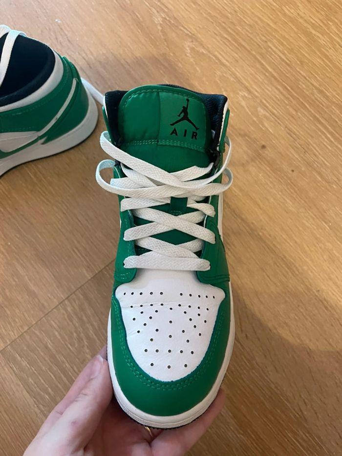 Air Jordan 1 mid lucky Green - photo numéro 2