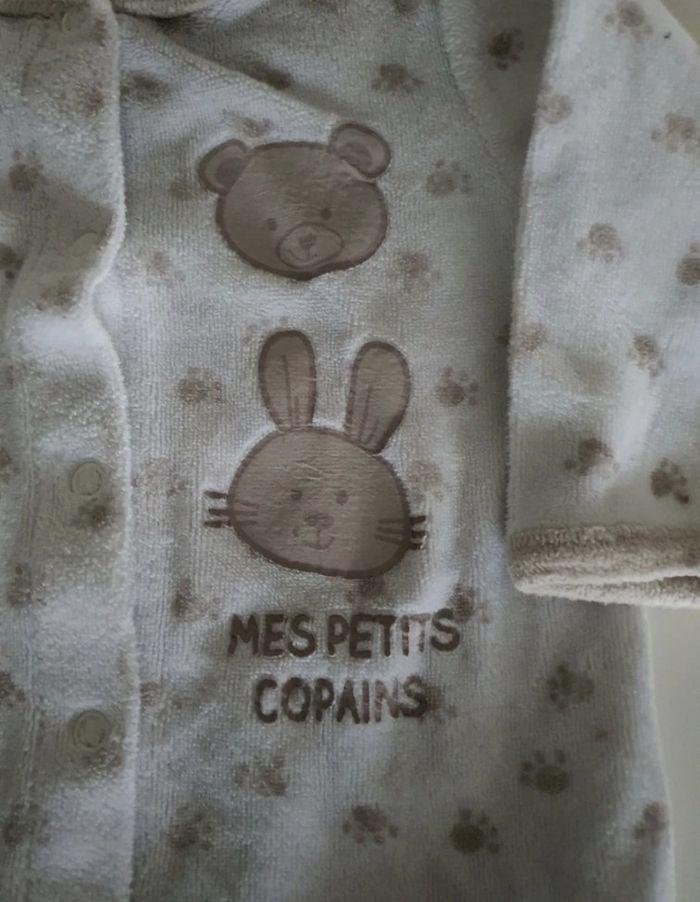 Pyjama velours bébé - photo numéro 2