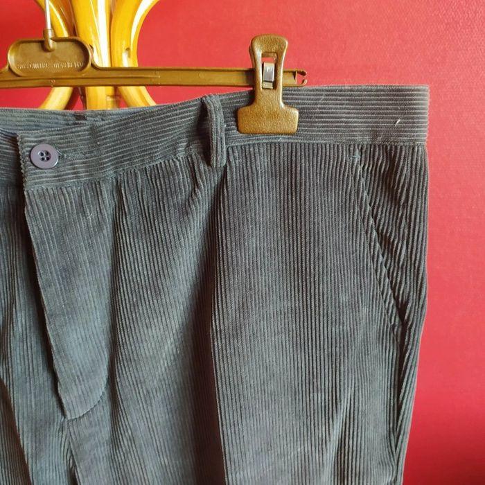 Pantalon en Velours Gris Homme Taille 54 - photo numéro 4