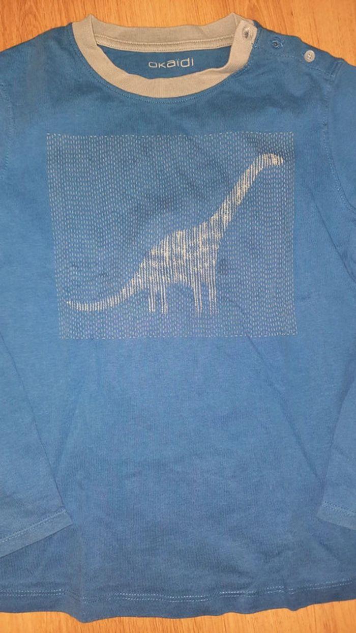 Tee shirt okaidi dinosaure - photo numéro 2