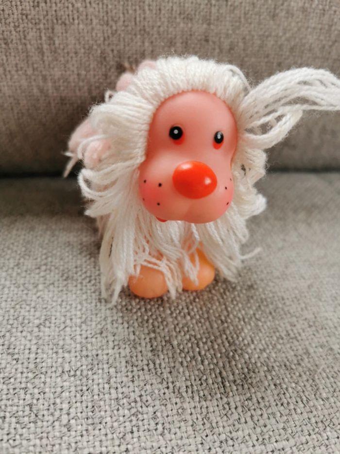 Figurine pouet mini mommys doll fluppy dog Disney pollux vintage années 80 - photo numéro 2