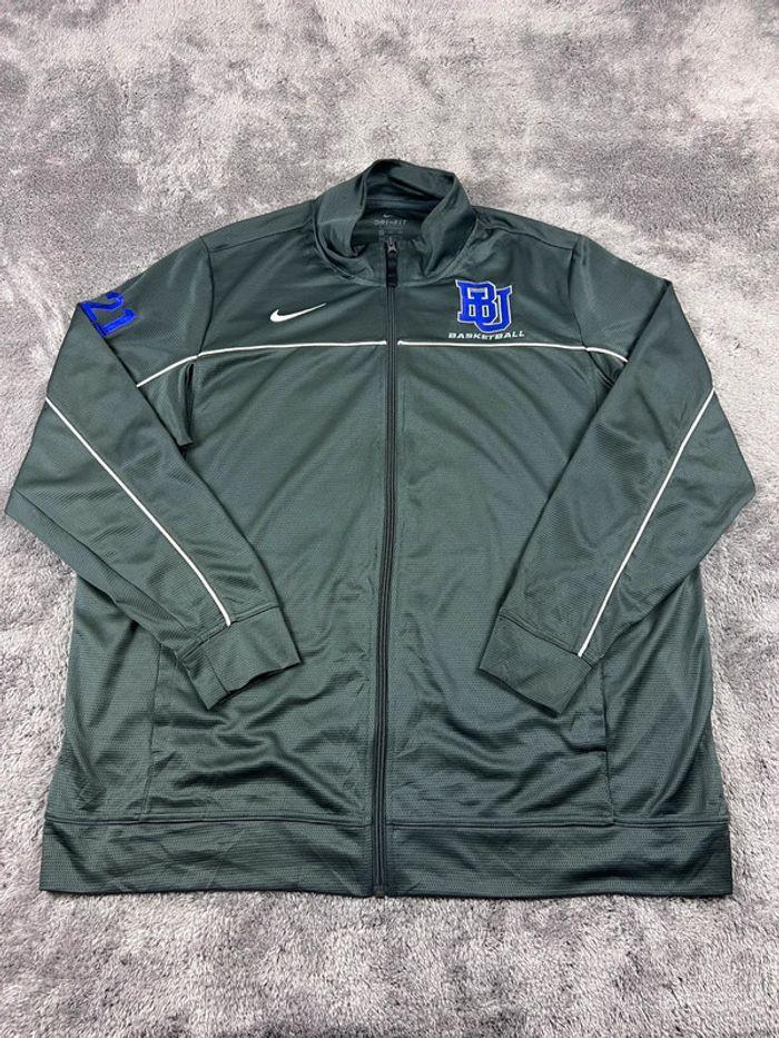 👕 Veste de Sport Nike logo brodé  Grise Taille XXL 👕 - photo numéro 1