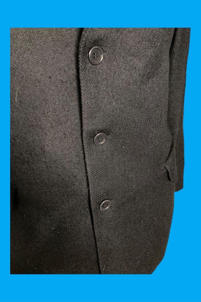 Blazer homme grande taille bleu marine en laine Pierre Cardin taille 52 en bon état - photo numéro 2