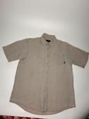 Chemise Homme Vintage Teddy Smith Taille M Beige