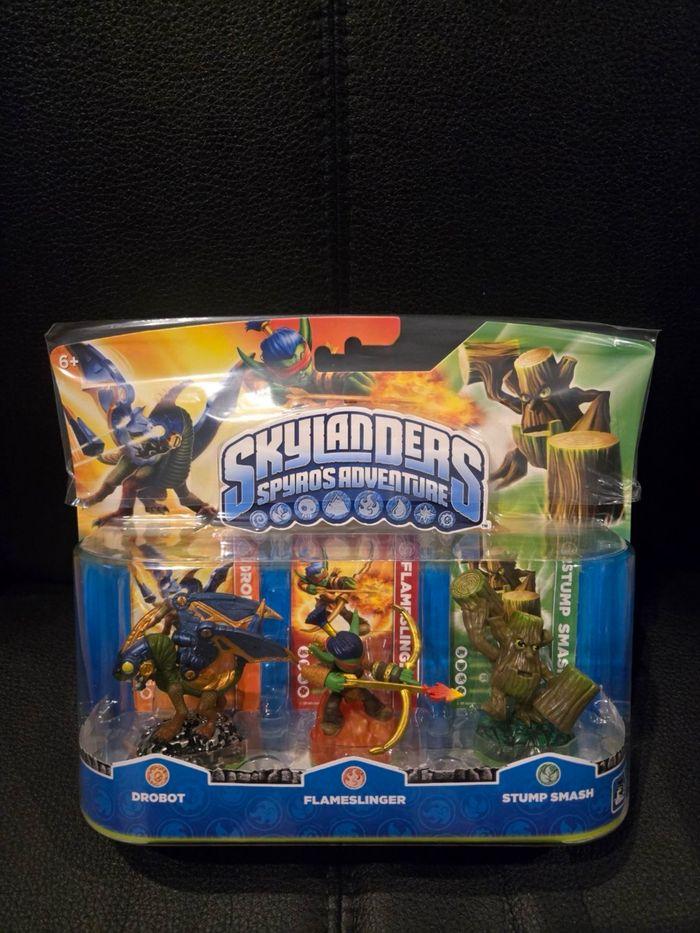 Mot de 3 figurine skylanders - photo numéro 1