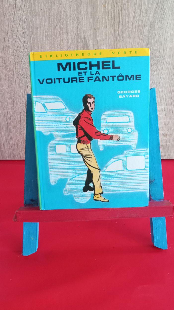 Michel et la Voiture fantôme, 1974, bibliothèque verte - photo numéro 1