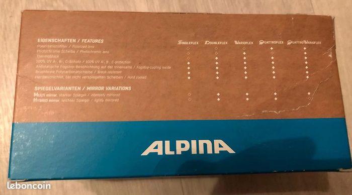 Masque de Ski Alpina Challenge 2.0 DH Comme NЕUF (prix Amazo: 89eur) - photo numéro 3