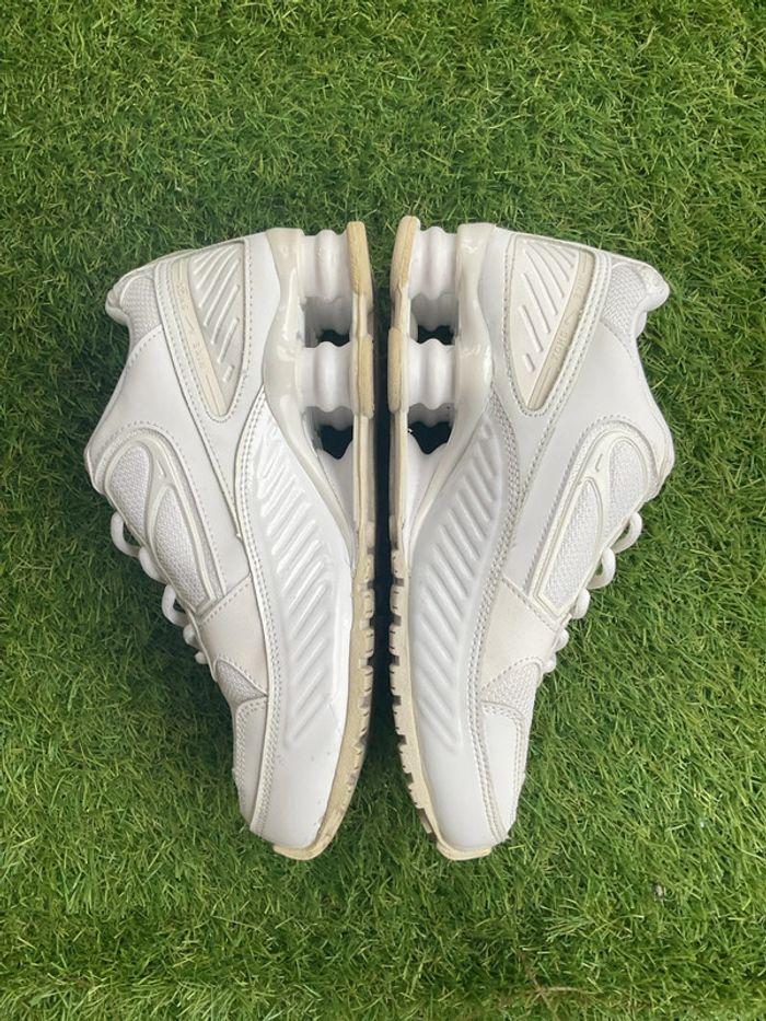 Nike shox enigma 9000 triple White  size 36 - photo numéro 4