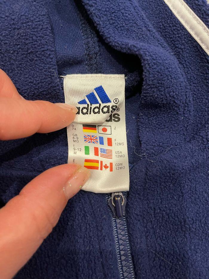 Veste polaire adidas 12 mois - photo numéro 2