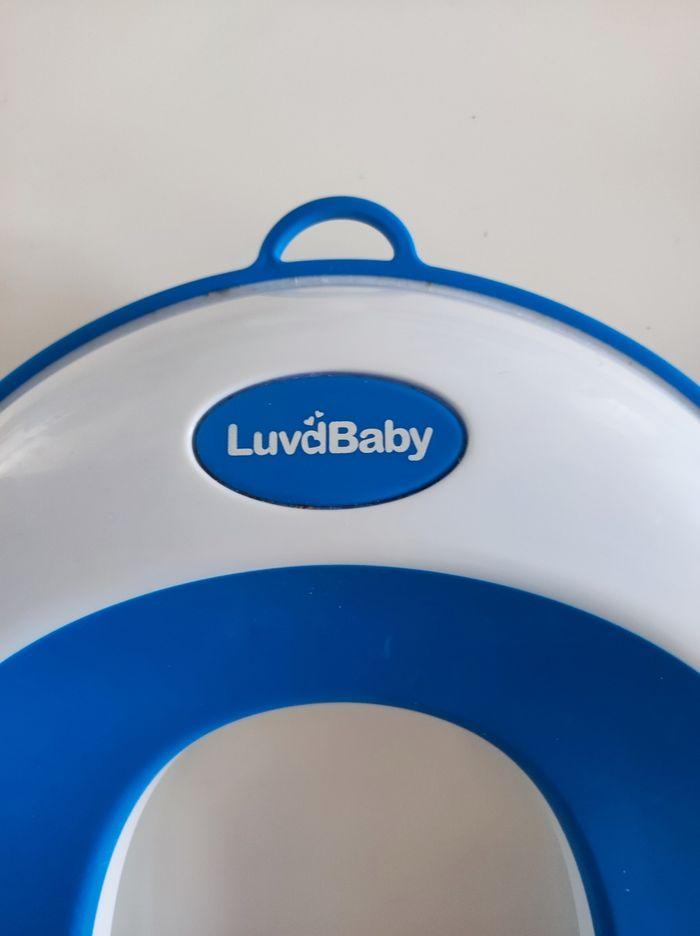 Adaptateur reducteur toilette bleu Luvdbaby - photo numéro 2