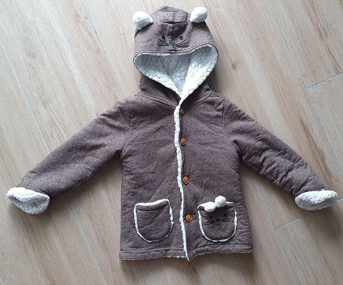 Veste /manteau fille.92cm, 2-3 ans - photo numéro 1