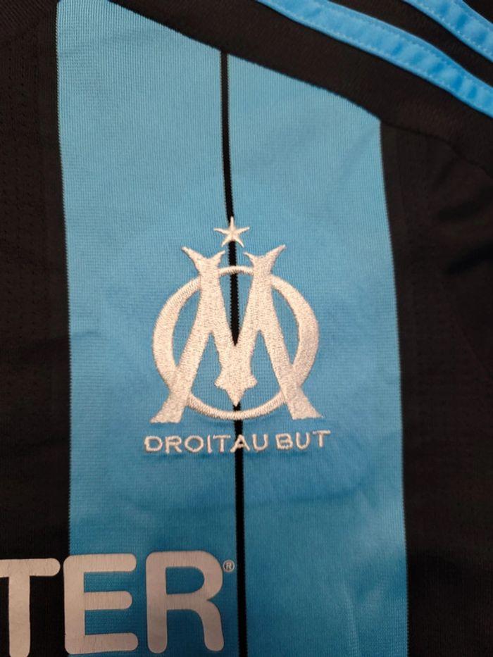 Maillot Olympique de Marseille Adidas saison 2015/2016 taille 13-14 ans en excellent état - photo numéro 13