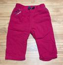 Pantalon rouge cerise 9 mois/ 72cm