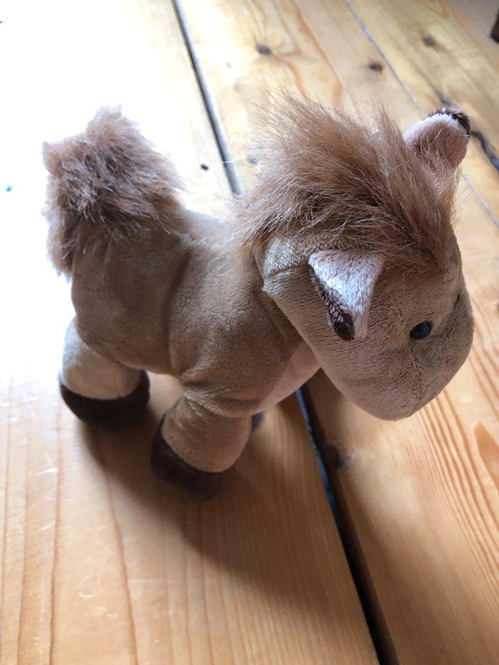 Peluche cheval poney poulain - photo numéro 2