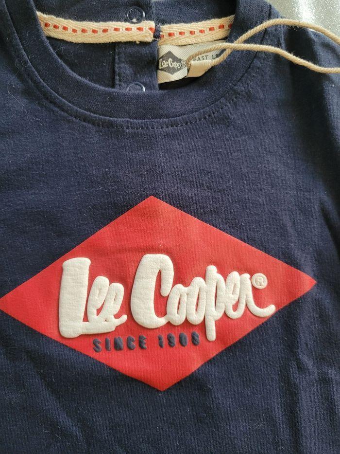 Neuf avec étiquette T shirt manches courtes  lee cooper 12 mois - photo numéro 2