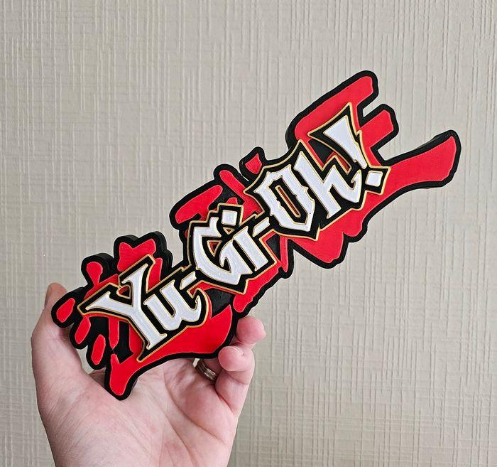 Figurine logo Deco Yu-Gi-Oh 23cm FanArt - photo numéro 5