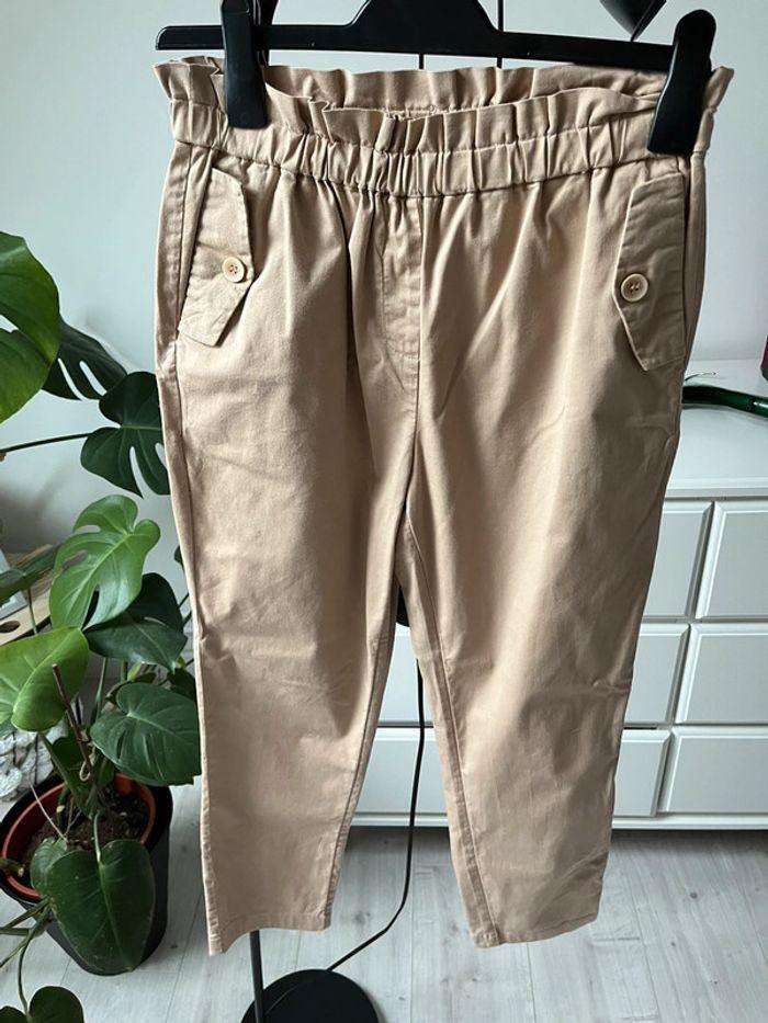 Pantalon fluide marron clair - photo numéro 1