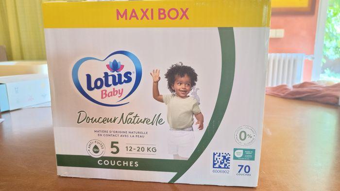 Couches Lotus taille 5 maxi box