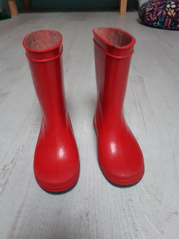 Bottes rouges taille 22 - photo numéro 2