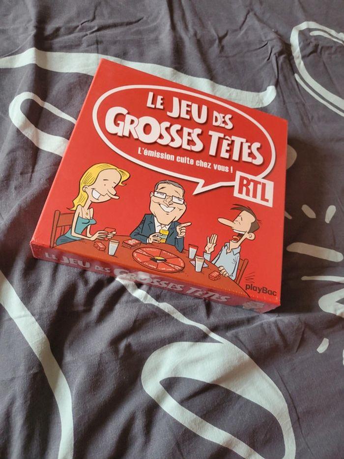 Jeu de société "le jeu des grosses tetes" - photo numéro 1