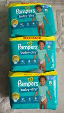 3 paquets de couches Pampers taille 5