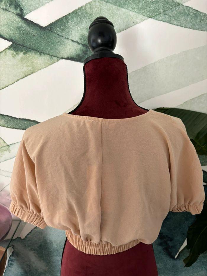 Top Zara beige neuf - photo numéro 3