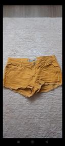 Short en jeans moutarde Primark taille 40