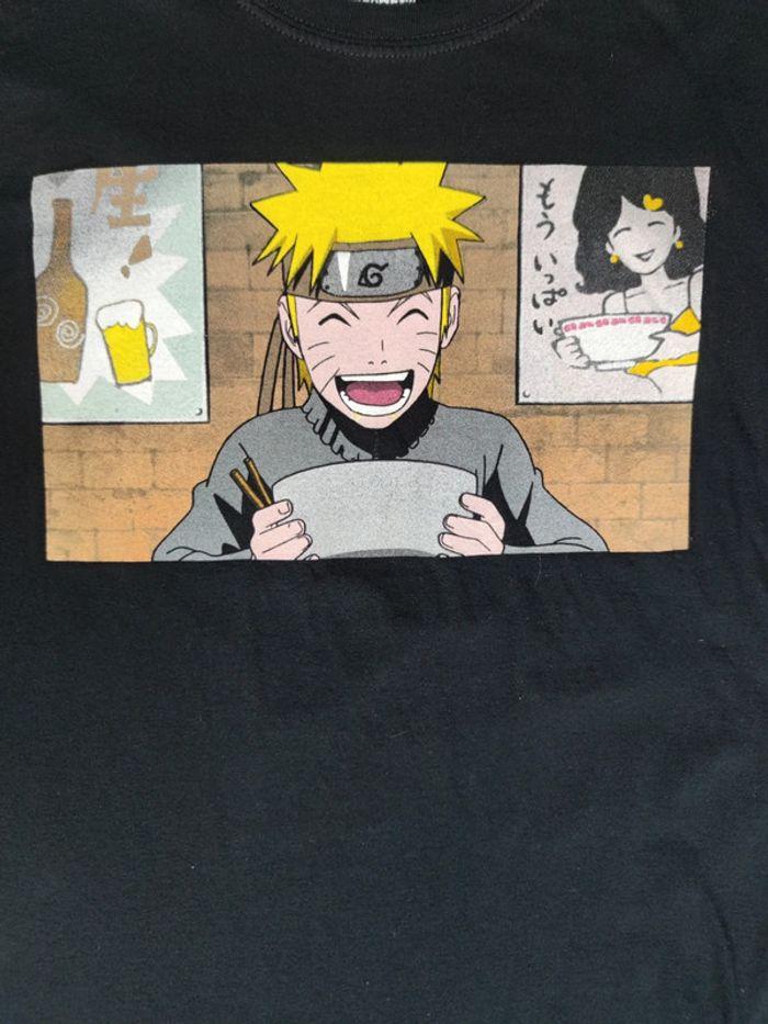 T-shirt Naruto Licence Naruto Shippuden Vintage Noir Taille M Homme - photo numéro 2