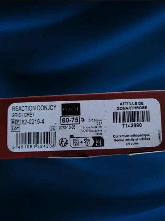 Genouillere neuve XL XXL Reaction Donjoy - photo numéro 8