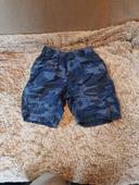 Short 6 ans treillis