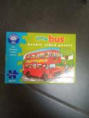 Petit puzzle réversible bus anglais