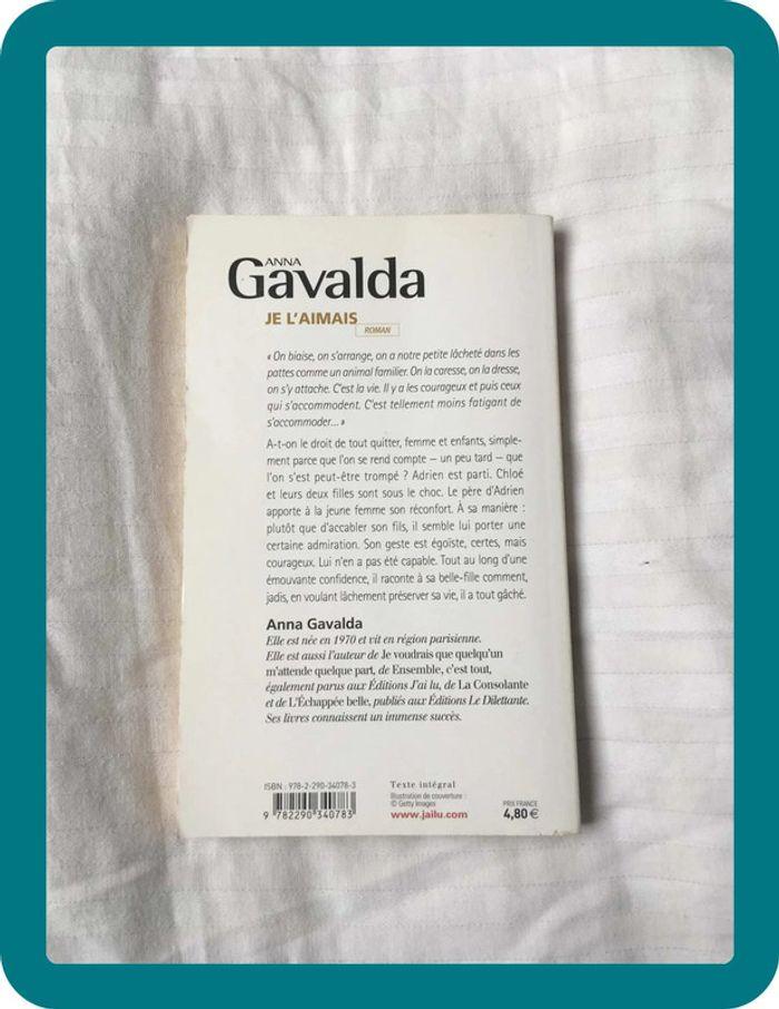 Livre : Je l'aimais d'Anna Gavalda - photo numéro 2