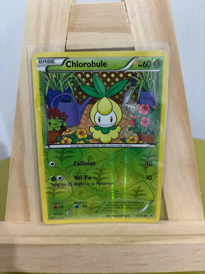 Carte Pokémon chlorobule 4/101 reverse - photo numéro 1