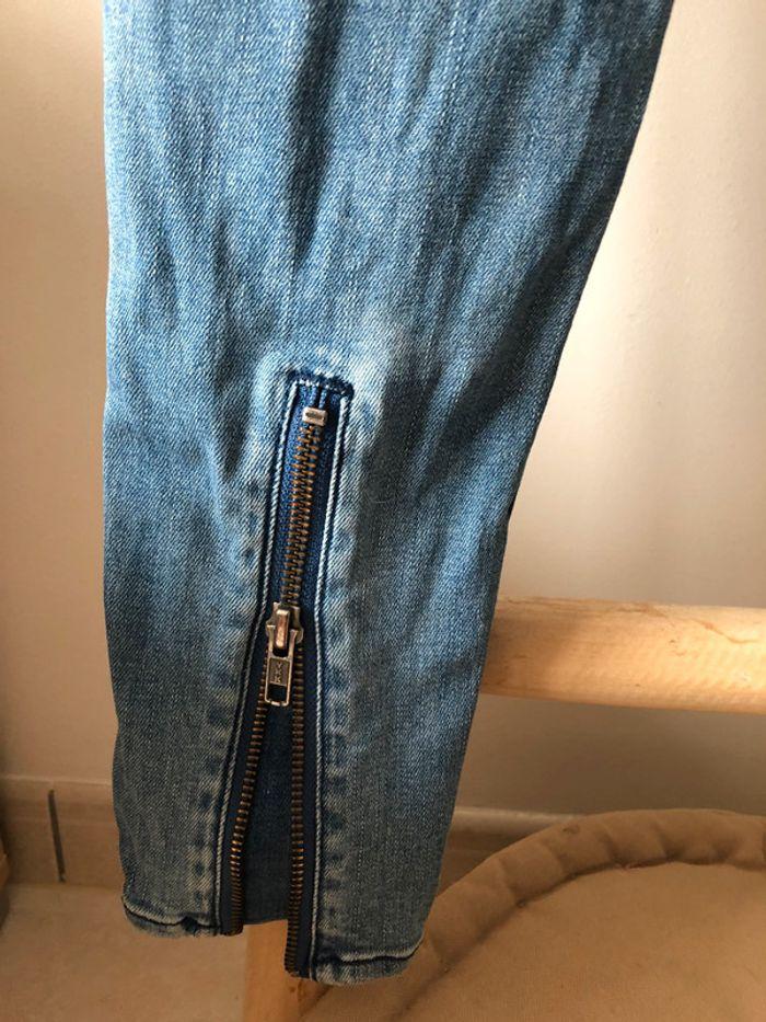 Jeans fermetures éclairs H&M taille 32 - photo numéro 3