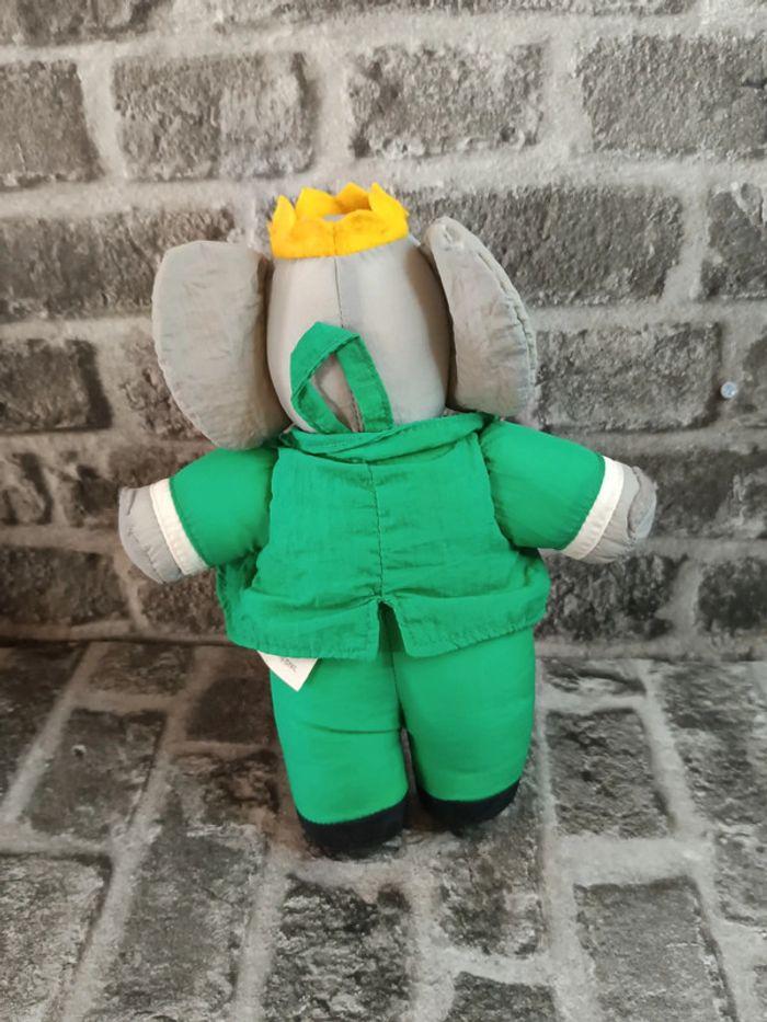 Peluche Babar vintage 1991 - photo numéro 2