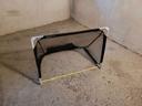 Cage de foot but  noir Transportable pliable kipsta